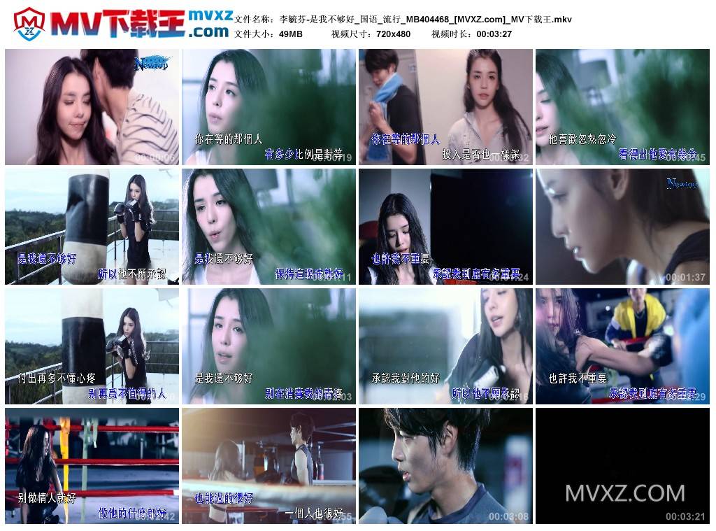 李毓芬-是我不够好_国语_流行_MB404468